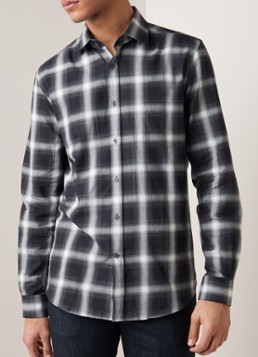 Reiss Ringo regular fit overhemd met ruitdessin