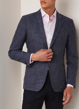 Reiss Seep slim fit colbert in gemêleerde wolblend