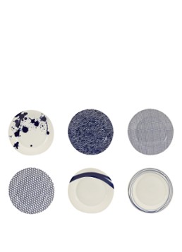 Royal Doulton Pacific ontbijtbord 23 cm set van 6