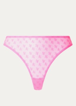 String Samsetningar Sam Friday Ella string van mesh • Roze • de Bijenkorf