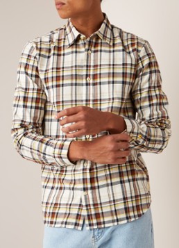 Scotch & Soda Regular fit overhemd met ruitdessin
