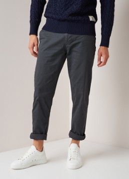 Scotch&Soda Stuart straight fit chino met stretch