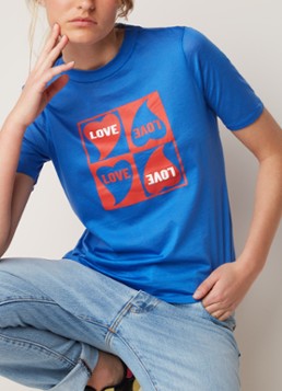Scotch&Soda T-shirt met tekstopdruk