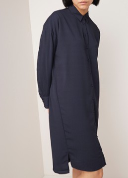 Selected Femme Tonia oversized blousejurk met structuur