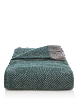 Silkeborg Uldspinderi Danaja plaid van wol 140 x 240 cm