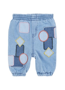 Stella McCartney Kids Babybroek met voering en patches