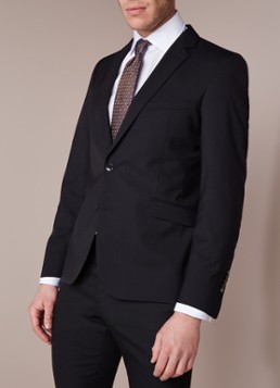 Strellson L-Allen slim fit colbert van scheerwol