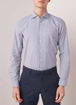 Strellson Sereno slim fit overhemd met streepdessin