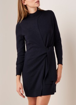 Ted Baker Amrita trui-jurk in kasjmierblend met strikceintuur
