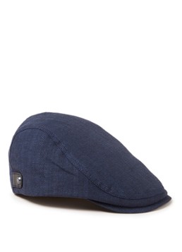 Flat cap heren blauw Flat cap heren blauw