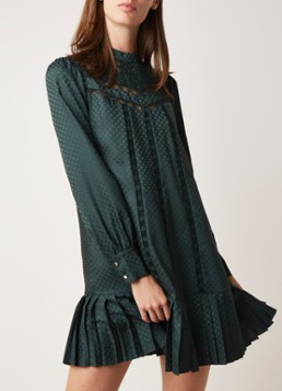 Ted Baker Tuniekjurk met stippendessin en broderie