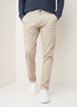 Tommy Hilfiger Scanton straight fit chino van katoen met stretch