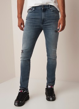 Tommy Hilfiger Simon skinny fit jeans met ripped details