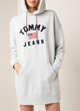 Tommy Hilfiger Sweaterjurk met logoborduring