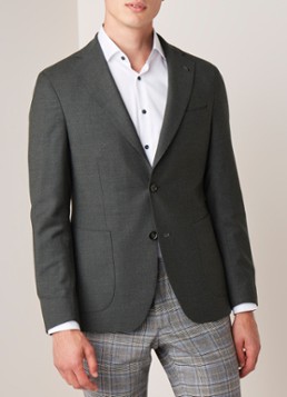 Van Gils Elliot tailored fit colbert van scheerwol