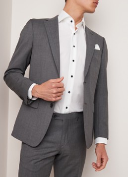 Van Gils Ellis slim fit colbert van scheerwol