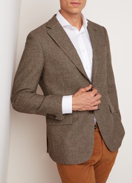 Van Gils Ellis tailored fit colbert in wolblend