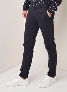 Van Gils Webster straight fit chino met stretch