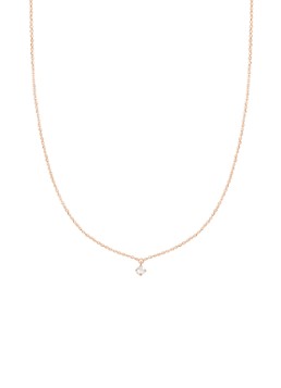 Vanrycke Stardust choker van 18k roségoud met diamant