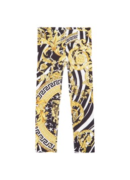 Versace Legging van katoen met logodessin