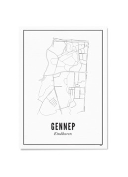 WIJCK. Eindhoven Gennep print