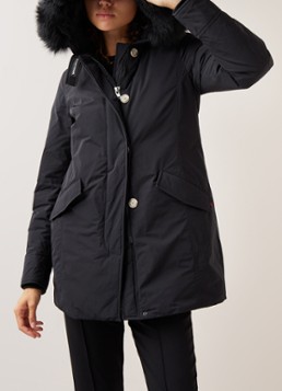 Woolrich Shearling Artic parka met donsvoering en afneembare kraag van lamsvacht