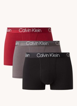 Calvin Klein Trunks met logoband in 3-pack