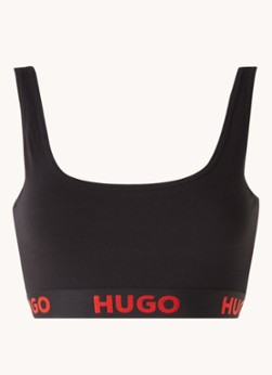 HUGO BOSS Sport bh met light support en logoband