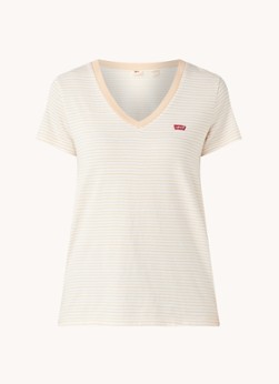 Levi's ® Shirt met V hals met mini batwing logoborduursel online kopen