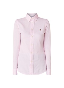Ralph Lauren Heidi Oxford blouse van piqué katoen