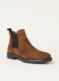 MANGO Chel chelsea boot van suède