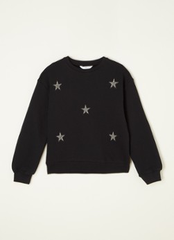 Mango Kids Sweatshirt met kralen en sterretjes