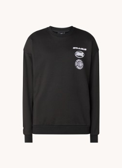 Clan de Banlieue Chrome sweater met front- en backprint