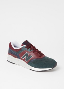 New Balance  sneaker met suède details