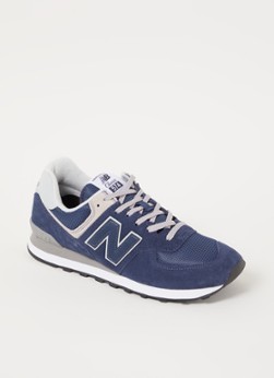 New Balance  sneaker met suède details