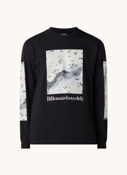 Billionaire Boys Club Camo Swatch longsleeve met print