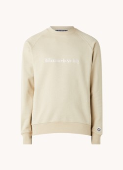 Billionaire Boys Club Sweater met logoborduring