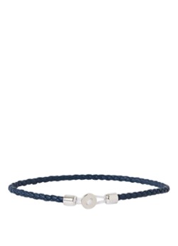 Miansai Nexus armband van zilver en leer