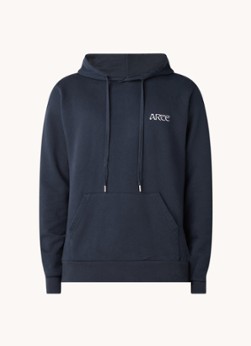 Arte Antwerp Hoodie met trekkoord en logoborduring