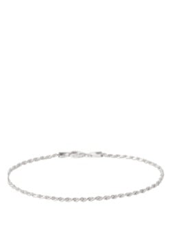 Miansai Rope Chain armband van zilver