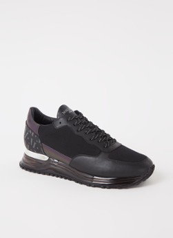 Mallet Popham sneaker van leer met mesh details