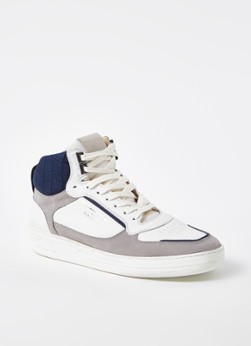Floris van Bommel Robin van Persie sneaker van leer met nubuck details