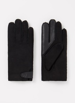 UGG Side Tab Tech handschoenen van suède met touchscreen functie