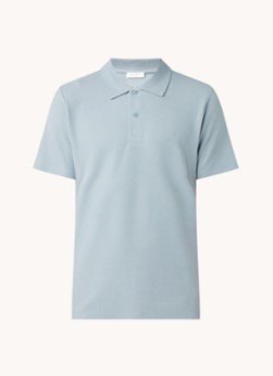 Sandro Regular fit polo van piqué katoen