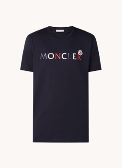 Moncler T-shirt met logoprint