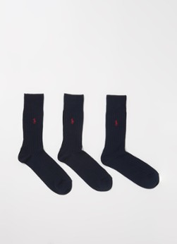 Ralph Lauren Egypt sokken met logoborduring in -pack