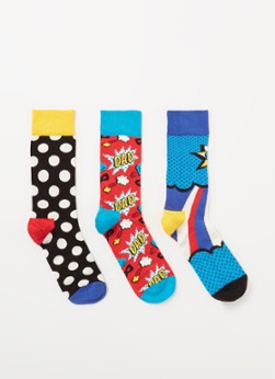 Happy Socks Father's Day sokken in -pack giftbox