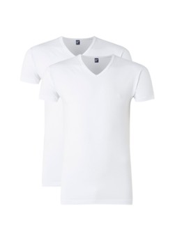 Alan Red Oklahoma body fit T-shirt met V-hals in -pack