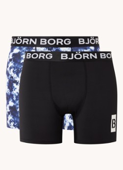 Bjorn Borg Bj&#xF6, rn Borg Performance boxershorts met logoband in 2 pack online kopen