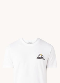 Woolrich T-shirt van biologisch katoen met logo